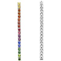 Pendientes Ti Sento Milano Mujer in Plata Zircone 7907MC - 7907MC